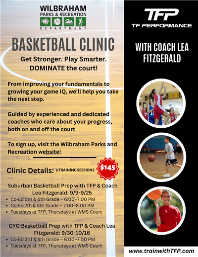 Preseason Clinic Flyer